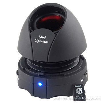 Portable speaker with TF card reader wired mini loudspeaker fashion design OEM 3.5mm jack